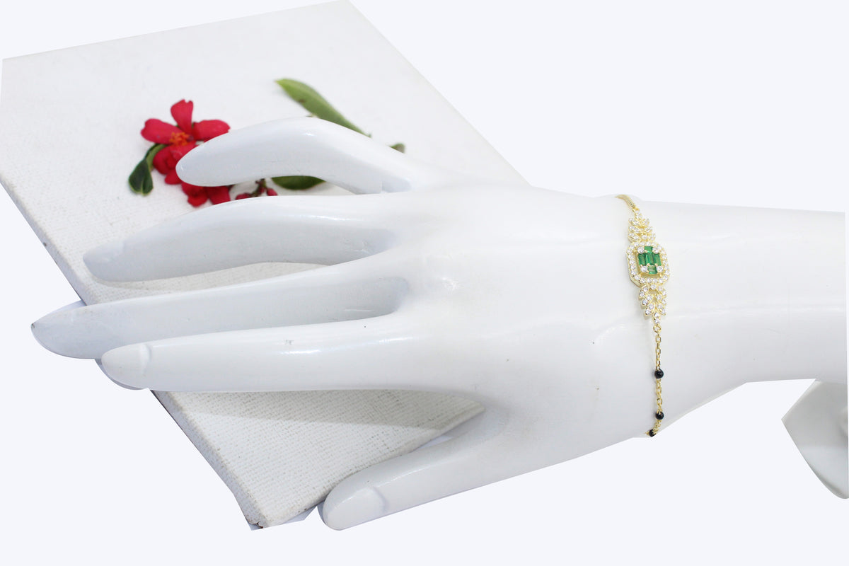 Mangalsutra 925 Sterling Silver Bracelet
