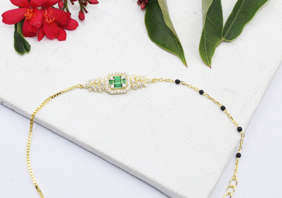 Mangalsutra 925 Sterling Silver Bracelet