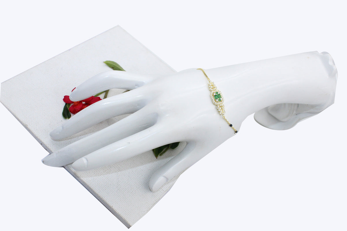 Mangalsutra 925 Sterling Silver Bracelet