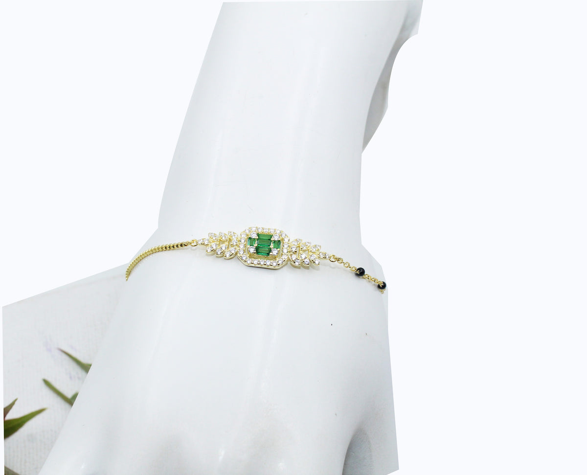 Mangalsutra 925 Sterling Silver Bracelet