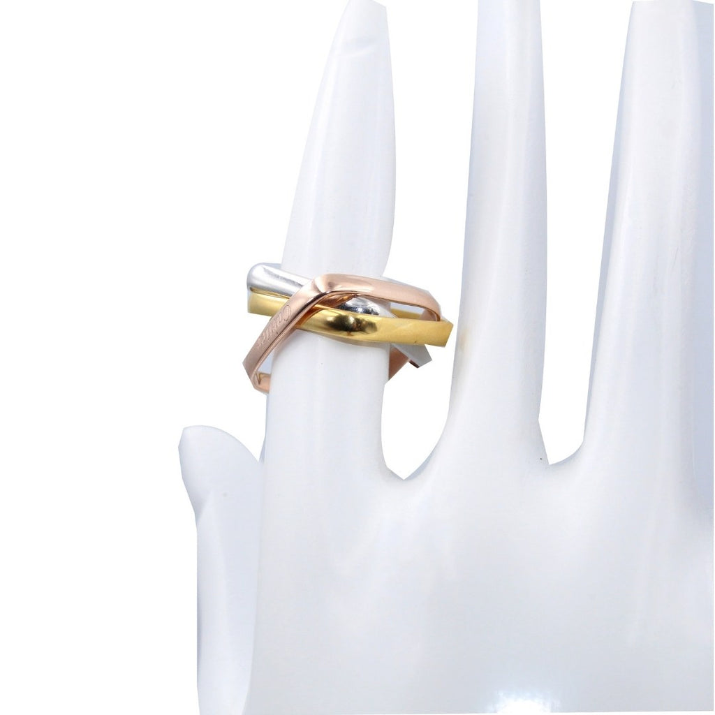 Geometric Square Rings Set | Gold Silver Rose Gold Stackable Rings | Minimalist Unisex Ring | Modern Couple Ring | Stylish Fashion Jewelry Gift (Size : US-8)